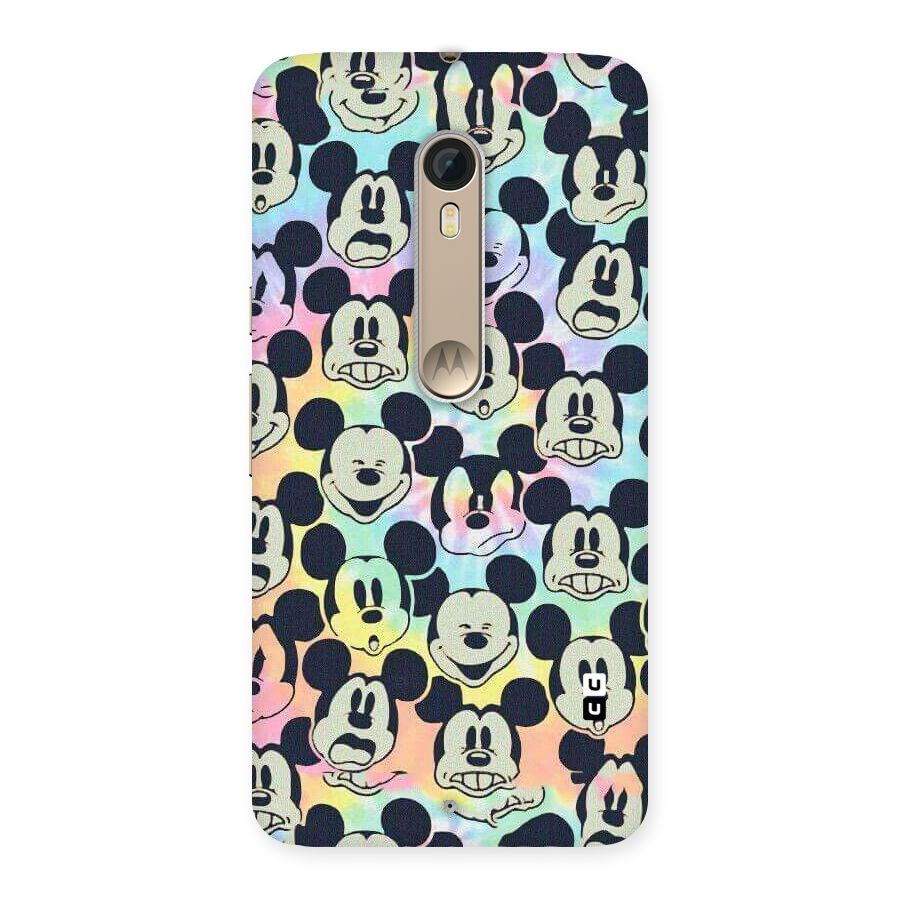 Fun Rainbow Faces Back Case for Motorola Moto X Style
