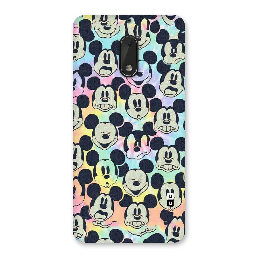 Fun Rainbow Faces Back Case for Nokia 6