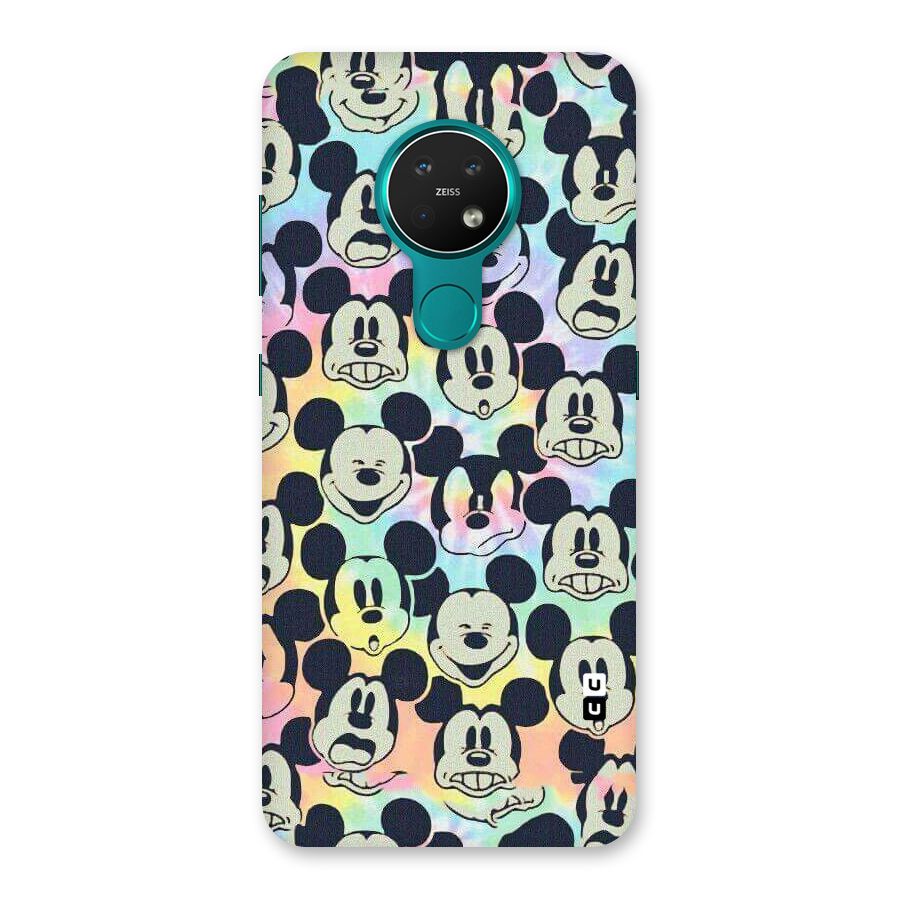 Fun Rainbow Faces Back Case for Nokia 7.2