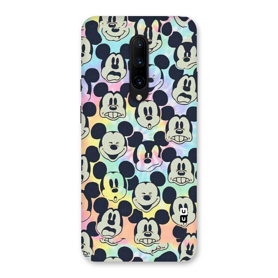 Fun Rainbow Faces Back Case for OnePlus 7 Pro