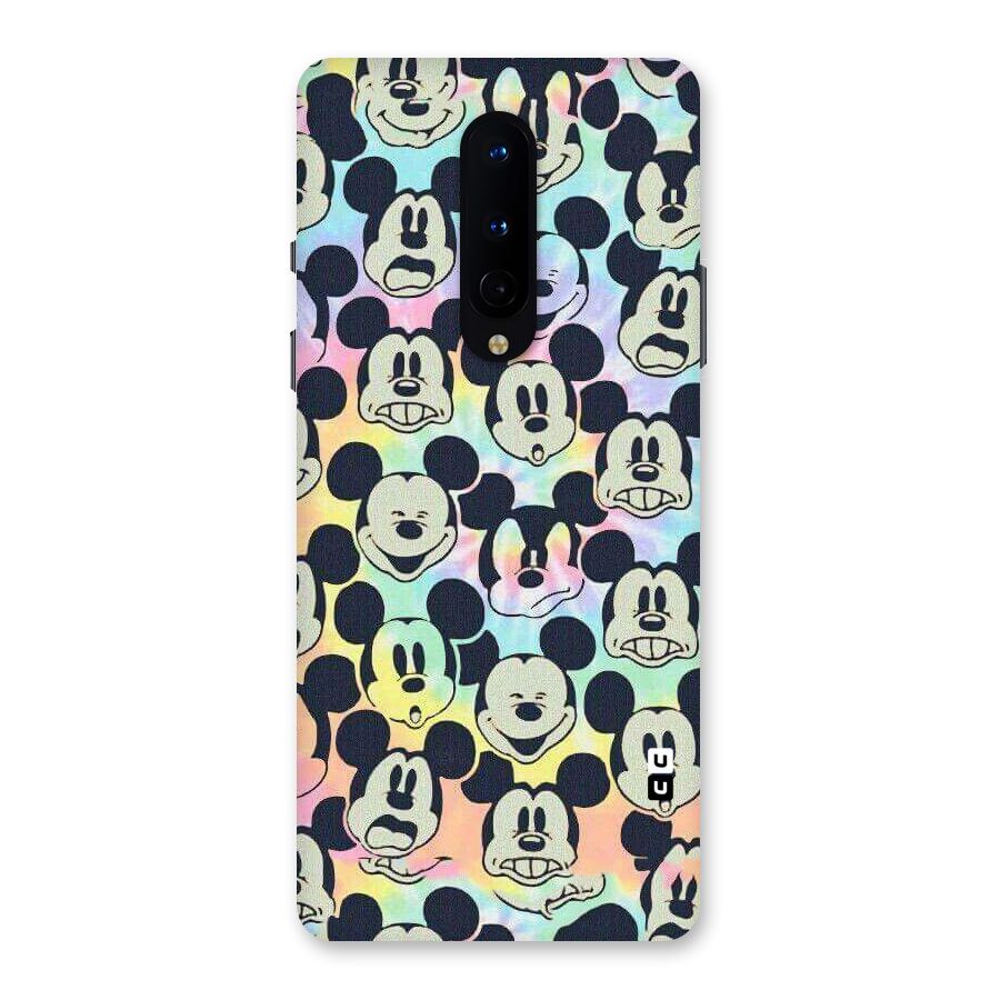 Fun Rainbow Faces Back Case for OnePlus 8