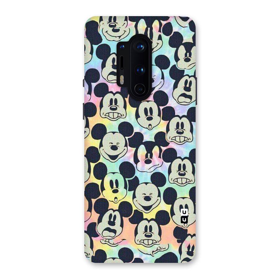 Fun Rainbow Faces Back Case for OnePlus 8 Pro