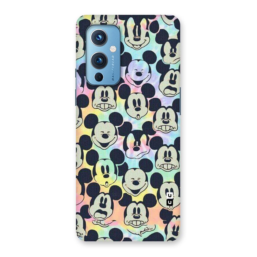 Fun Rainbow Faces Back Case for OnePlus 9