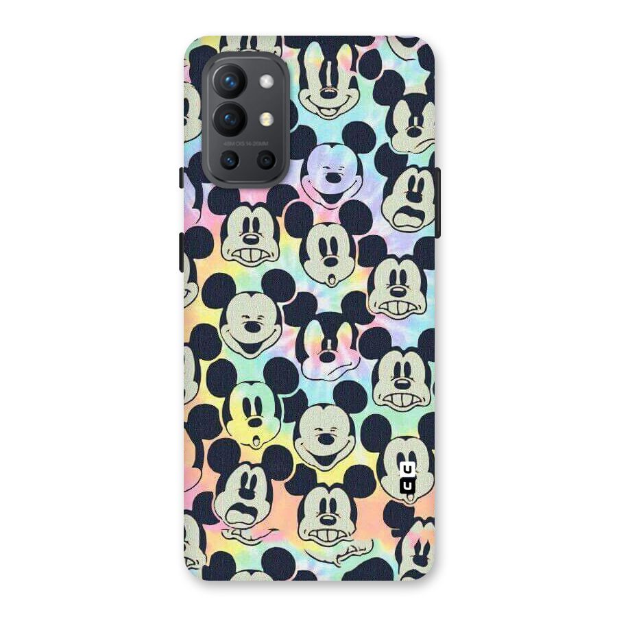 Fun Rainbow Faces Back Case for OnePlus 9R
