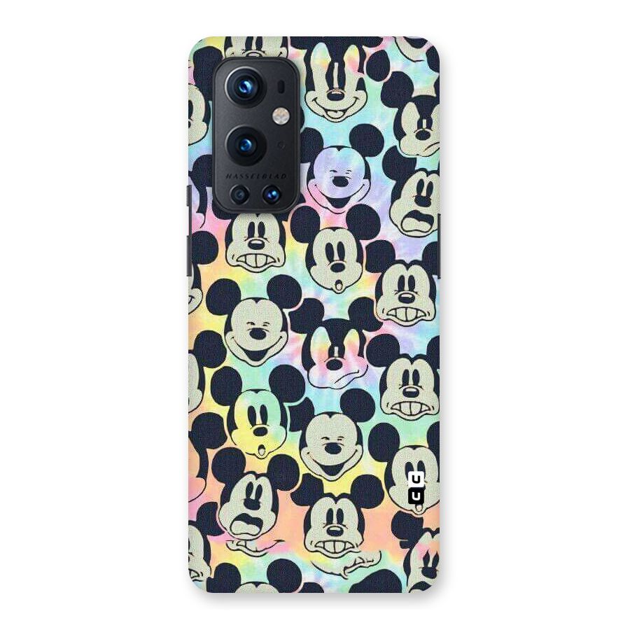 Fun Rainbow Faces Back Case for OnePlus 9 Pro