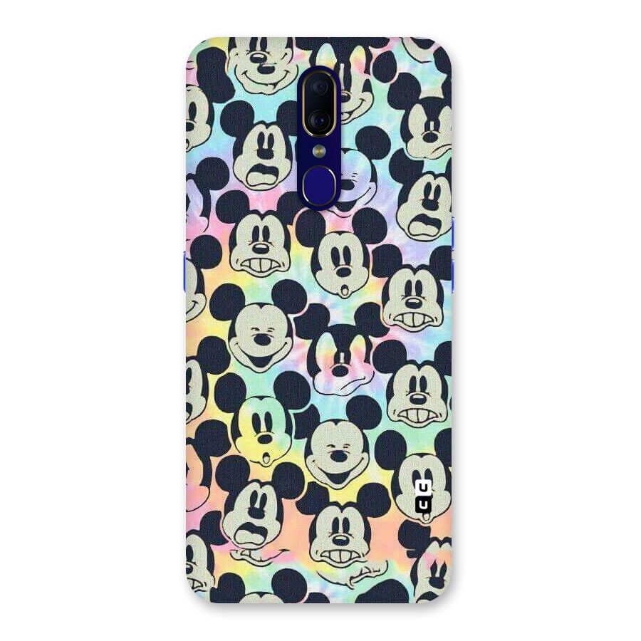 Fun Rainbow Faces Back Case for Oppo A9