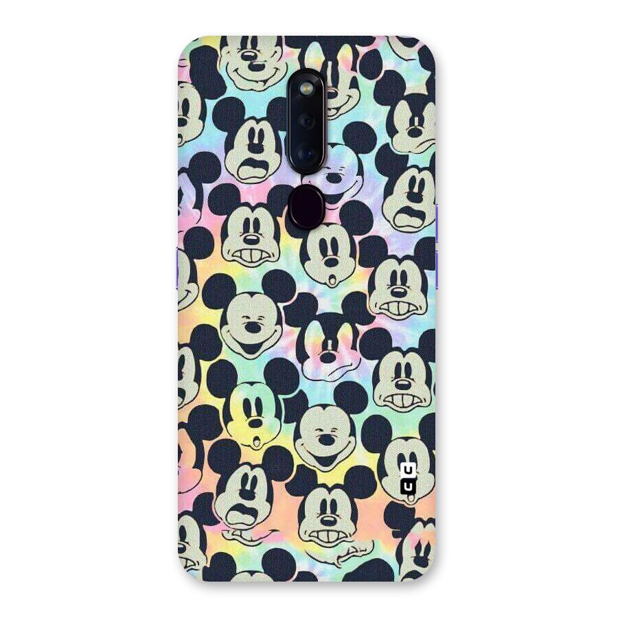 Fun Rainbow Faces Back Case for Oppo F11 Pro