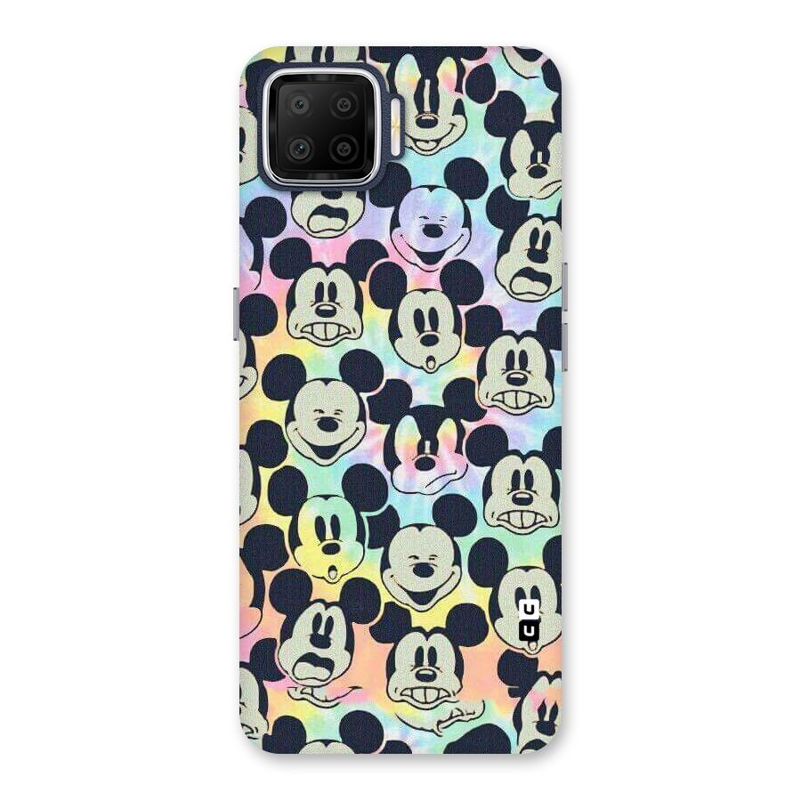 Fun Rainbow Faces Back Case for Oppo F17
