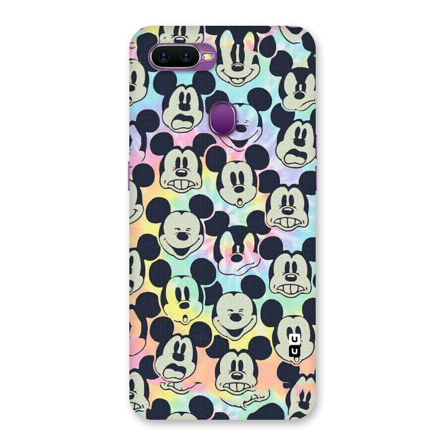 Fun Rainbow Faces Back Case for Oppo F9