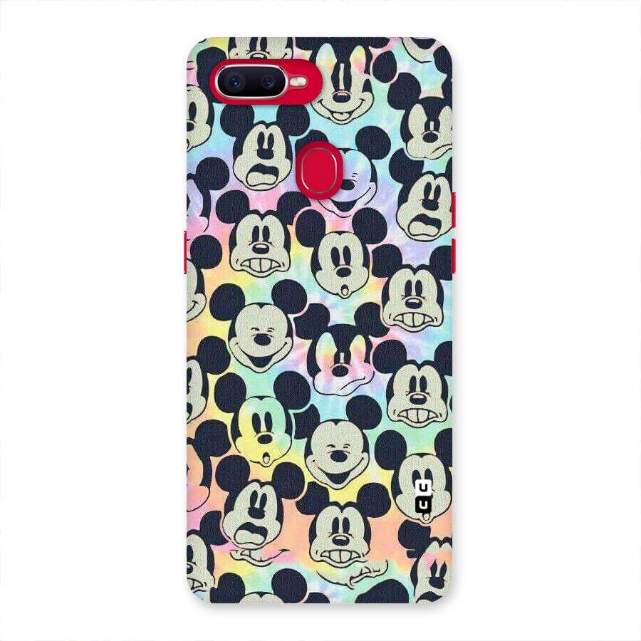 Fun Rainbow Faces Back Case for Oppo F9 Pro
