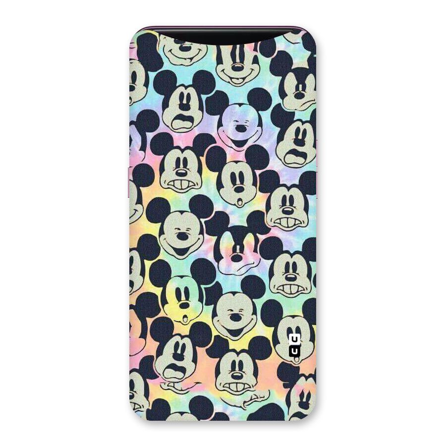 Fun Rainbow Faces Back Case for Oppo Find X