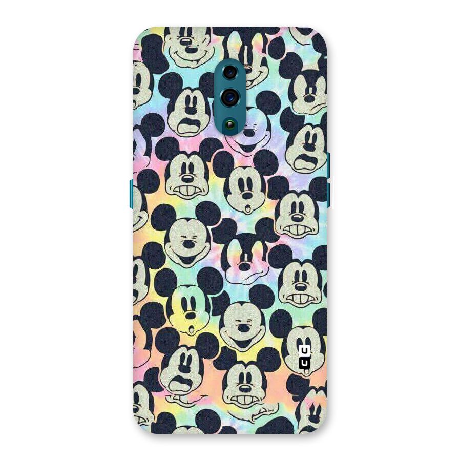 Fun Rainbow Faces Back Case for Oppo Reno