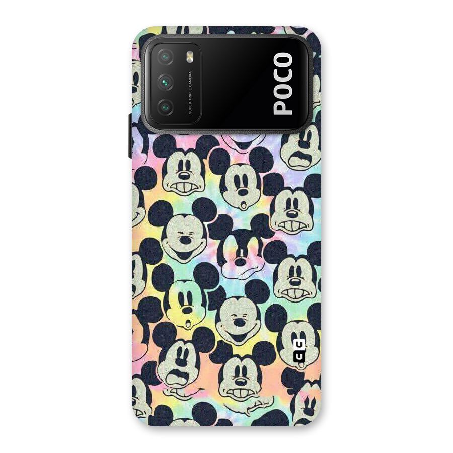 Fun Rainbow Faces Back Case for Poco M3