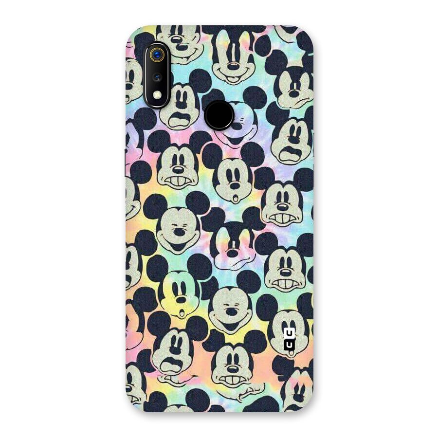 Fun Rainbow Faces Back Case for Realme 3