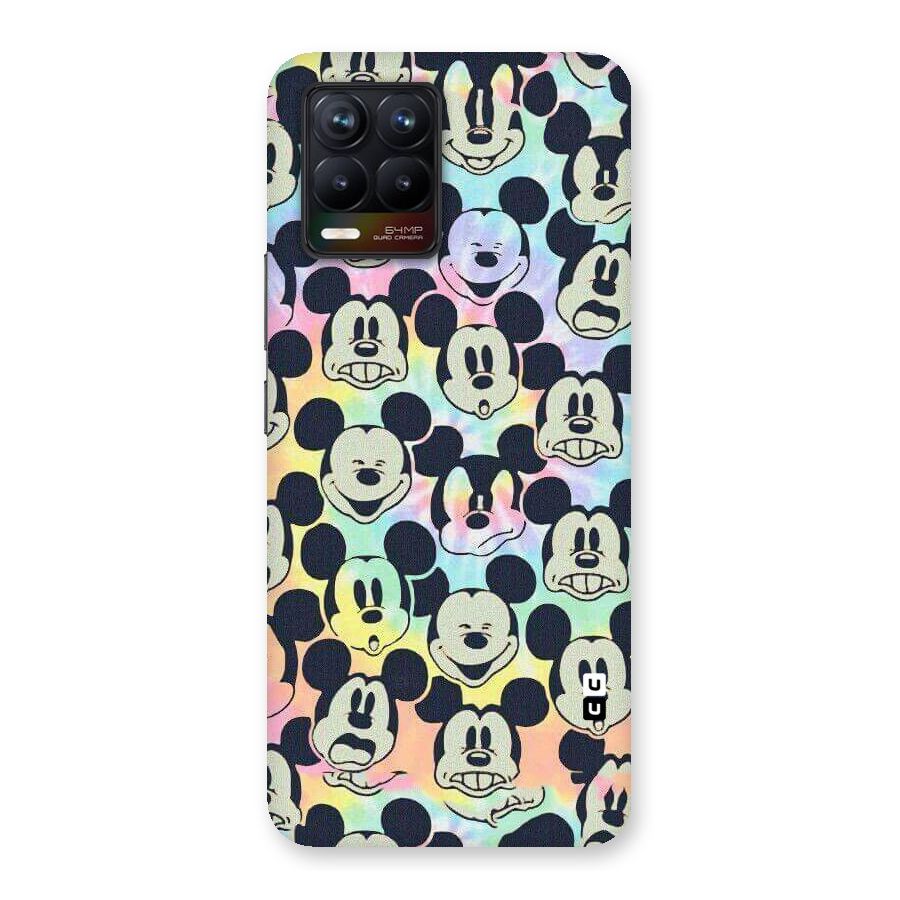 Fun Rainbow Faces Back Case for Realme 8