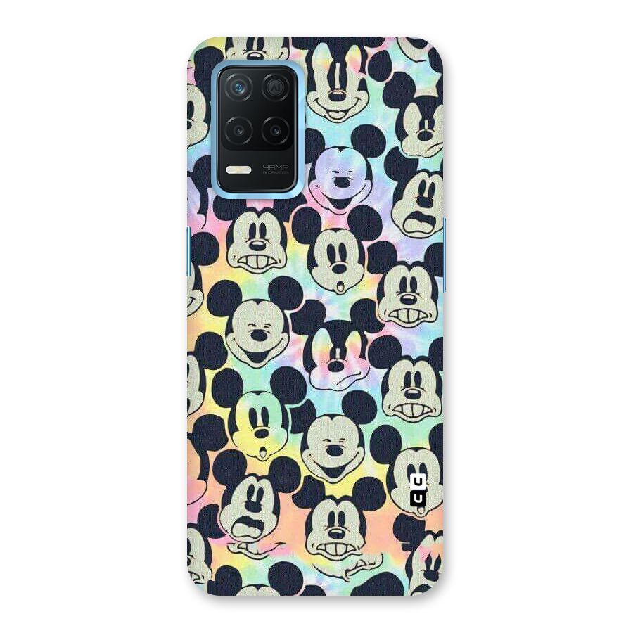 Fun Rainbow Faces Back Case for Realme 8s 5G
