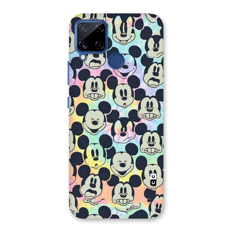 Fun Rainbow Faces Back Case for Realme C15