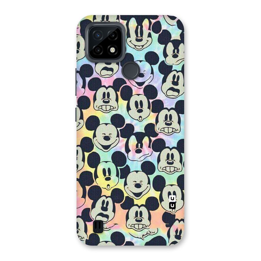 Fun Rainbow Faces Back Case for Realme C21
