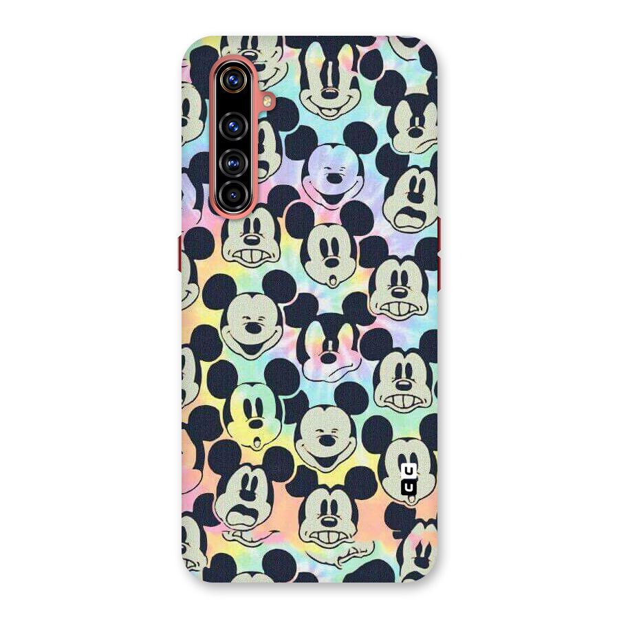 Fun Rainbow Faces Back Case for Realme X50 Pro