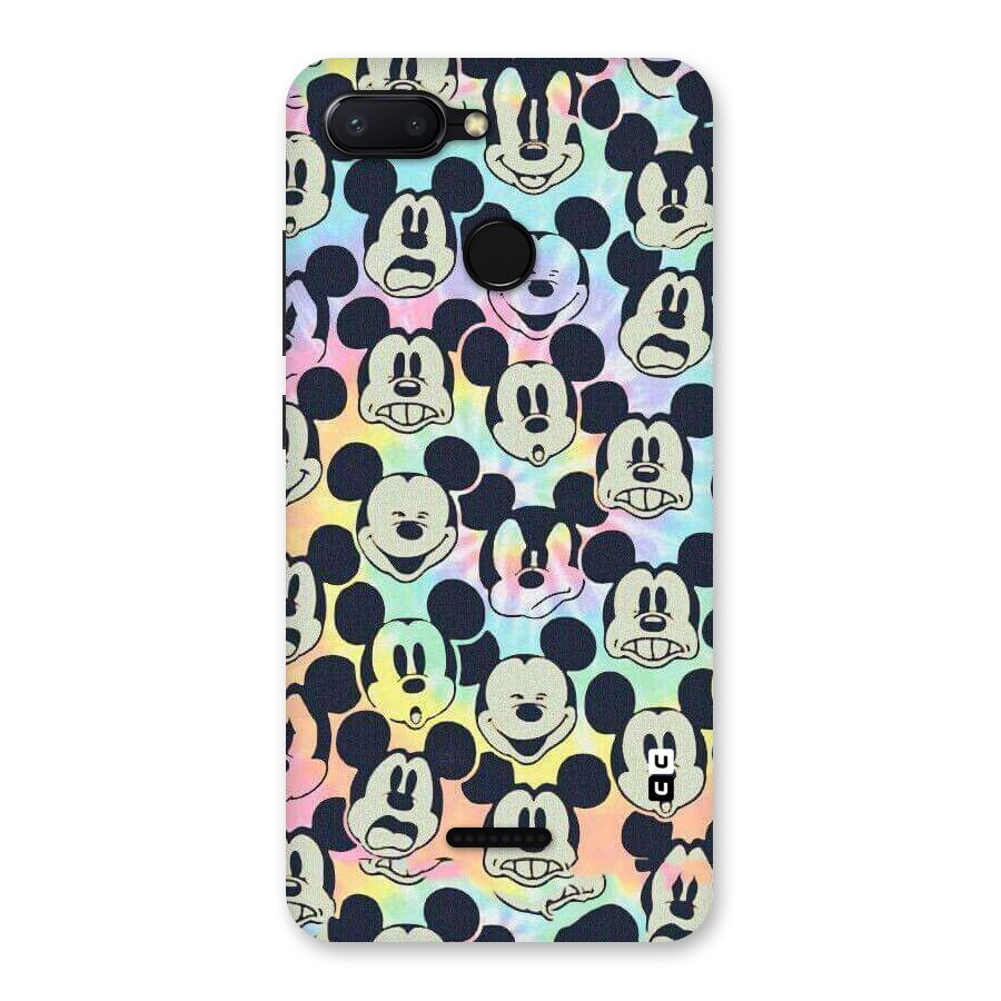 Fun Rainbow Faces Back Case for Redmi 6