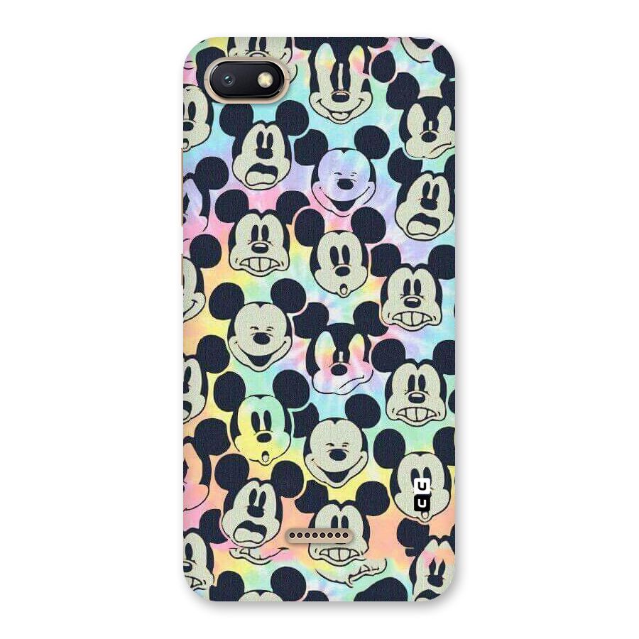 Fun Rainbow Faces Back Case for Redmi 6A