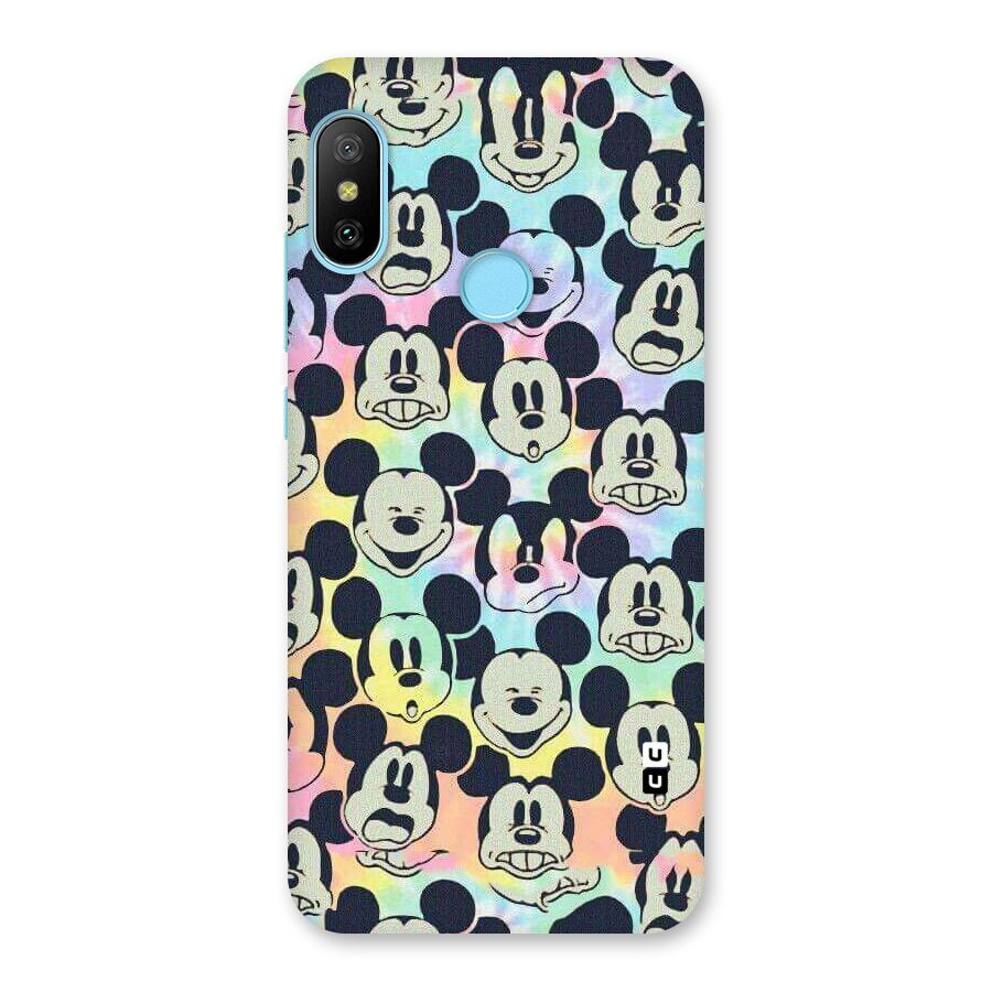 Fun Rainbow Faces Back Case for Redmi 6 Pro