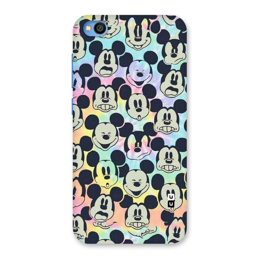 Fun Rainbow Faces Back Case for Redmi Go