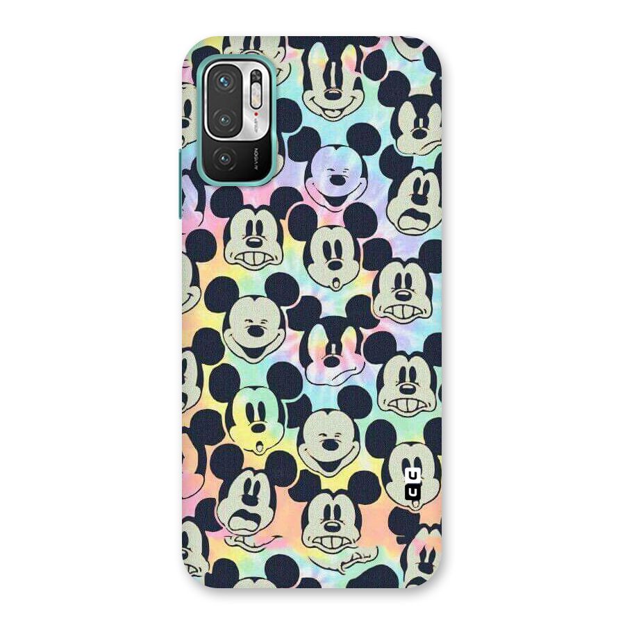 Fun Rainbow Faces Back Case for Redmi Note 10T 5G