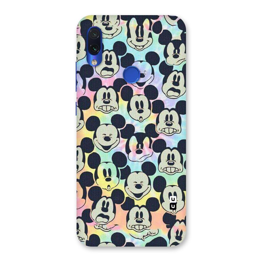 Fun Rainbow Faces Back Case for Redmi Note 7