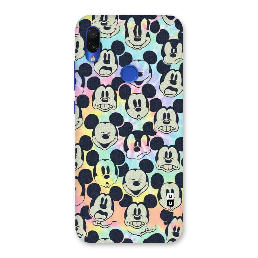 Fun Rainbow Faces Back Case for Redmi Note 7S