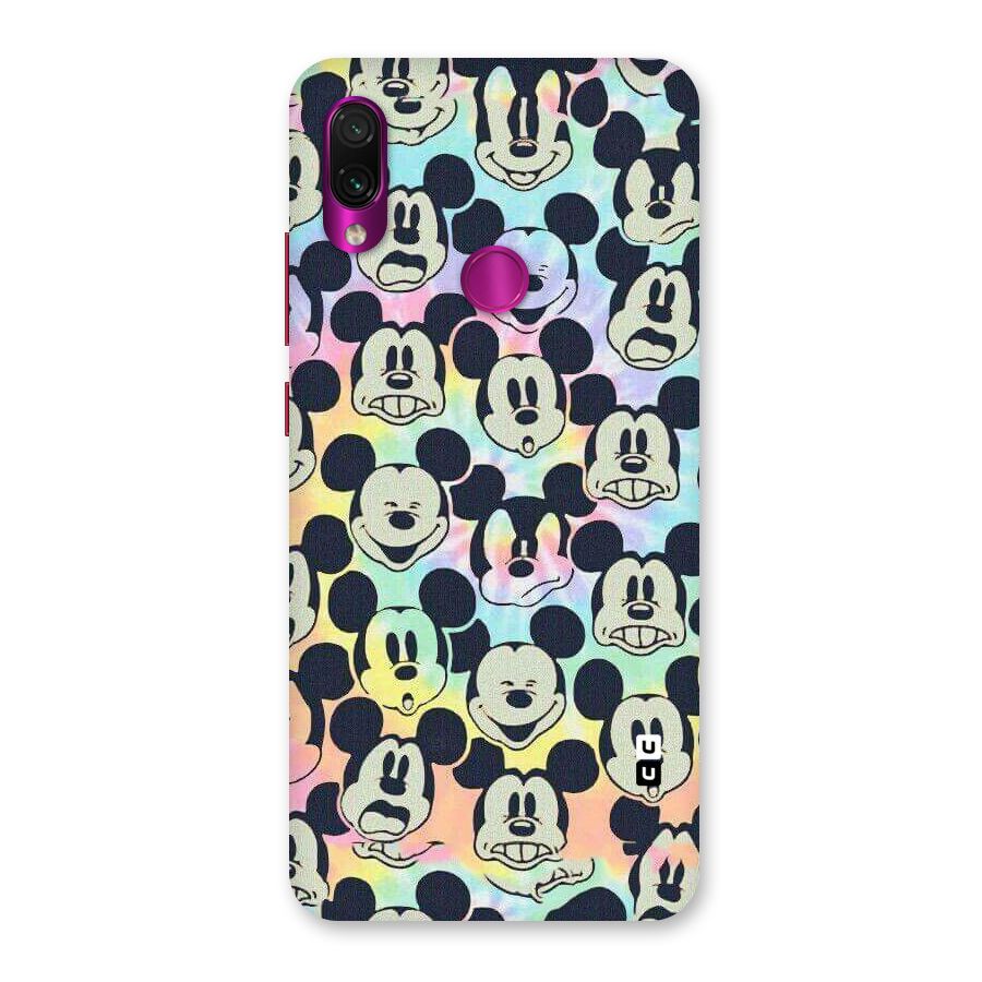 Fun Rainbow Faces Back Case for Redmi Note 7 Pro