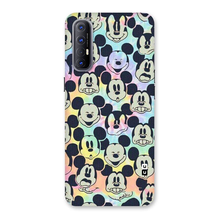Fun Rainbow Faces Back Case for Reno3 Pro