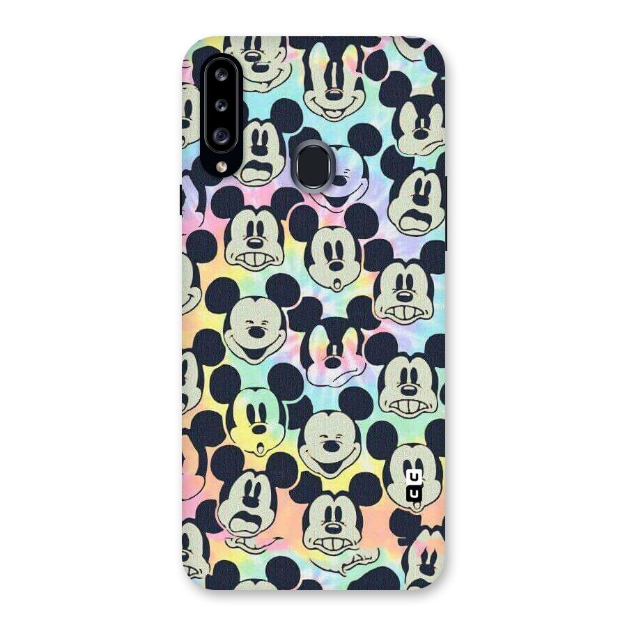 Fun Rainbow Faces Back Case for Samsung Galaxy A20s