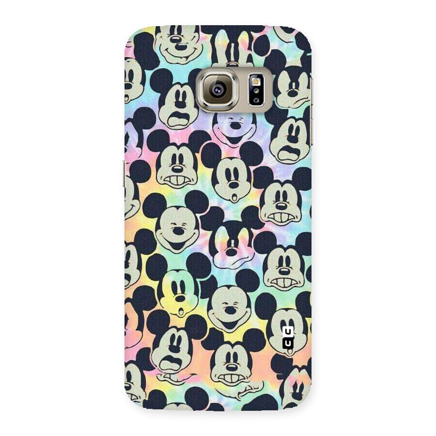 Fun Rainbow Faces Back Case for Samsung Galaxy S6 Edge