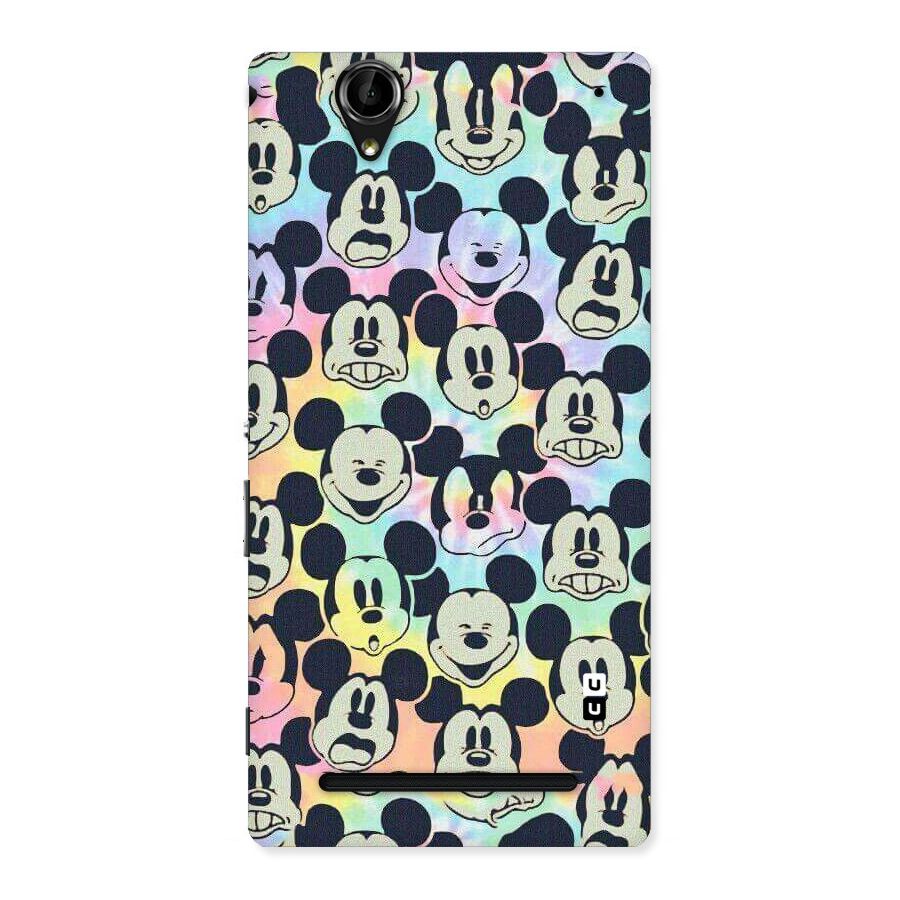 Fun Rainbow Faces Back Case for Sony Xperia T2