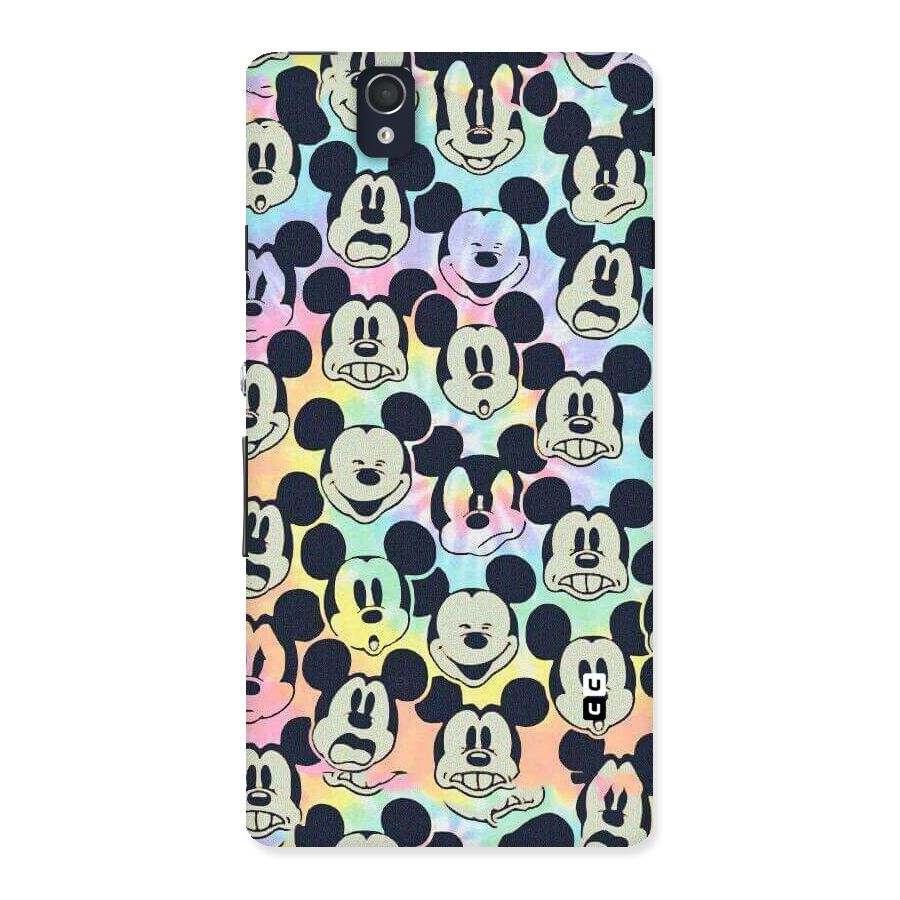 Fun Rainbow Faces Back Case for Sony Xperia Z