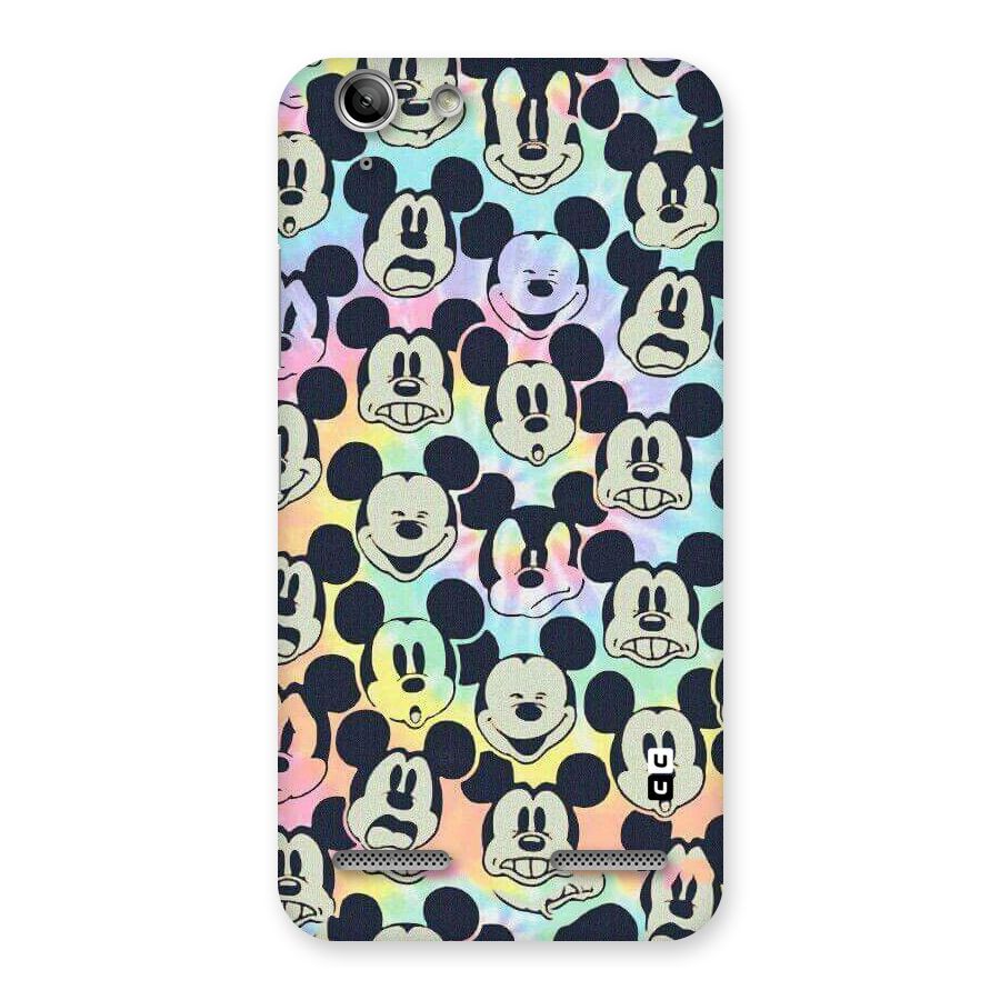 Fun Rainbow Faces Back Case for Vibe K5