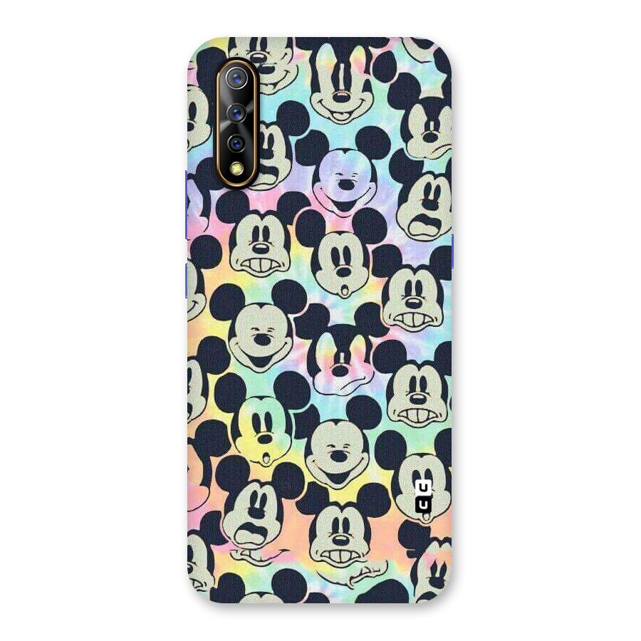 Fun Rainbow Faces Back Case for Vivo S1