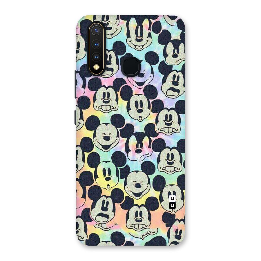 Fun Rainbow Faces Back Case for Vivo U20