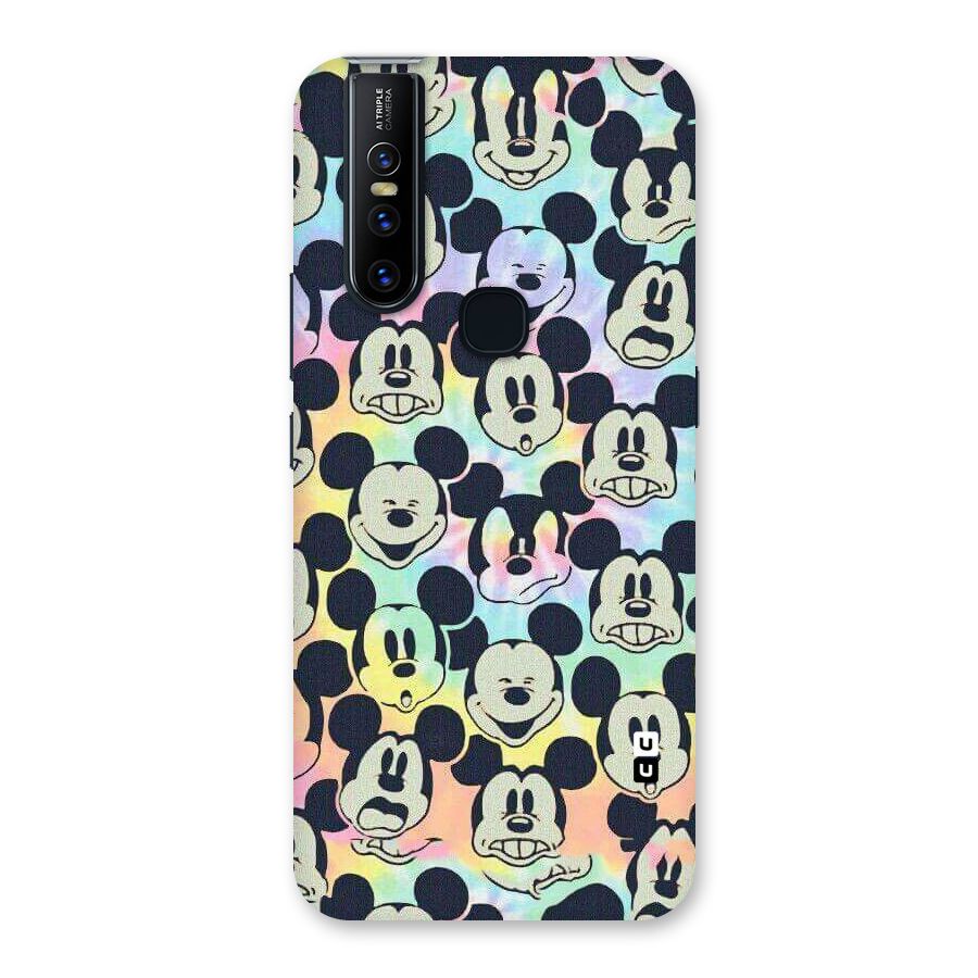Fun Rainbow Faces Back Case for Vivo V15