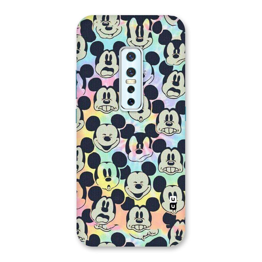 Fun Rainbow Faces Back Case for Vivo V17 Pro