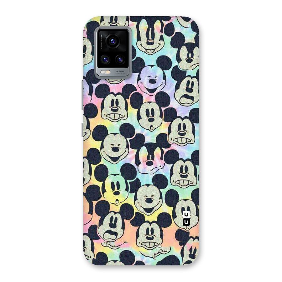 Fun Rainbow Faces Back Case for Vivo V20