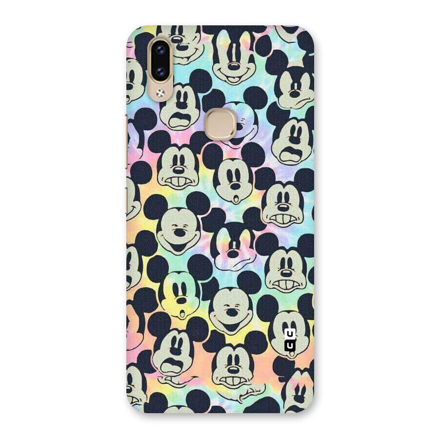 Fun Rainbow Faces Back Case for Vivo V9 Youth