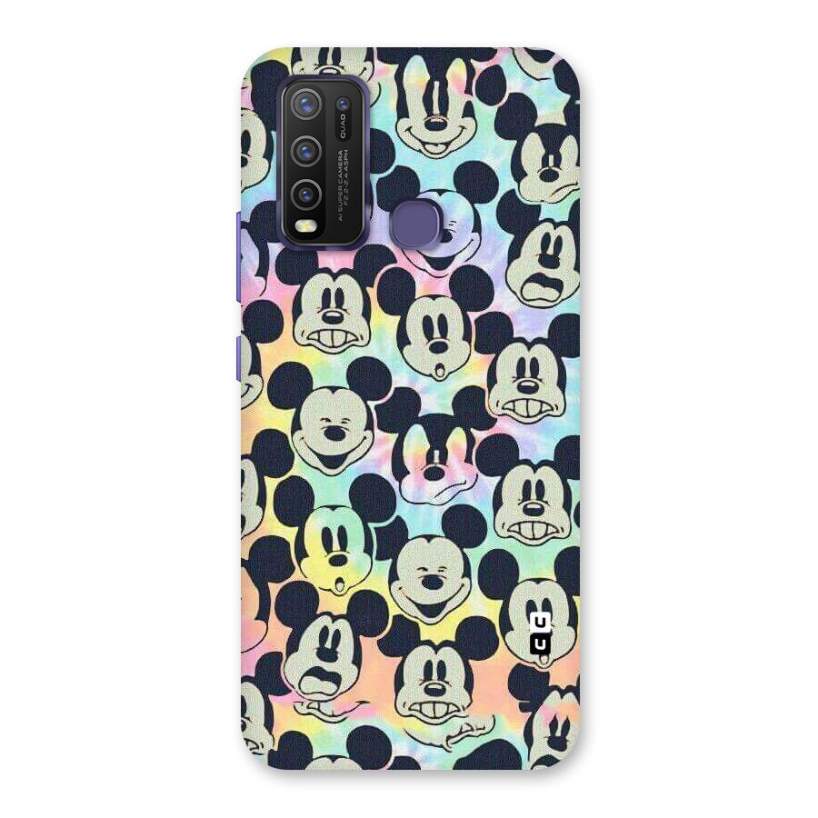 Fun Rainbow Faces Back Case for Vivo Y30