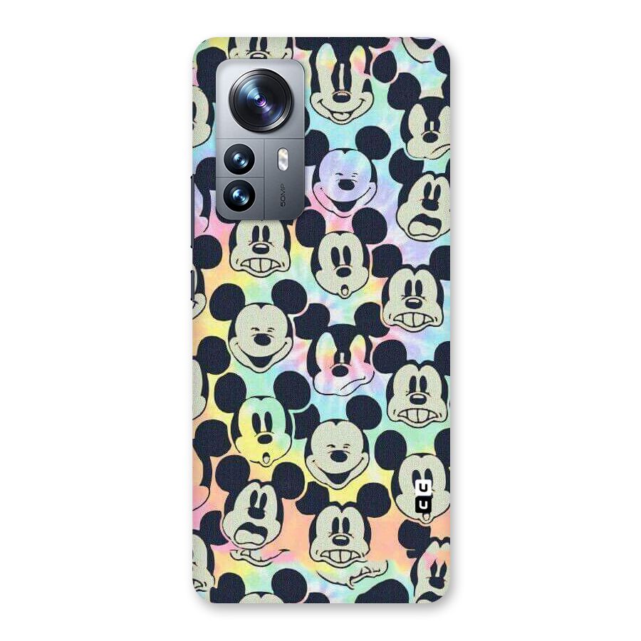 Fun Rainbow Faces Back Case for Xiaomi 12 Pro