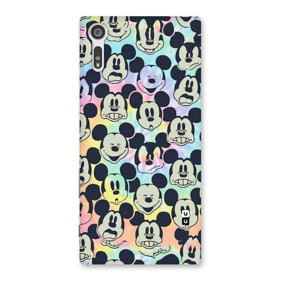 Fun Rainbow Faces Back Case for Xperia XZ