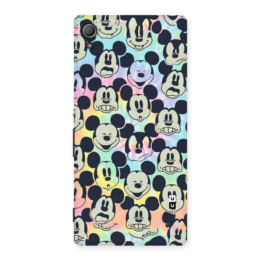 Fun Rainbow Faces Back Case for Xperia Z3 Plus