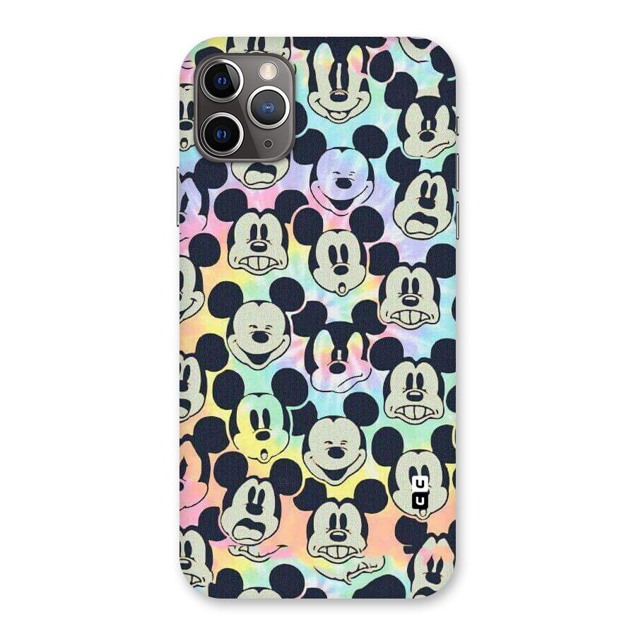 Fun Rainbow Faces Back Case for iPhone 11 Pro Max