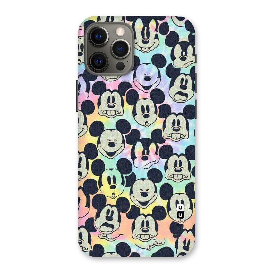 Fun Rainbow Faces Back Case for iPhone 12 Pro Max