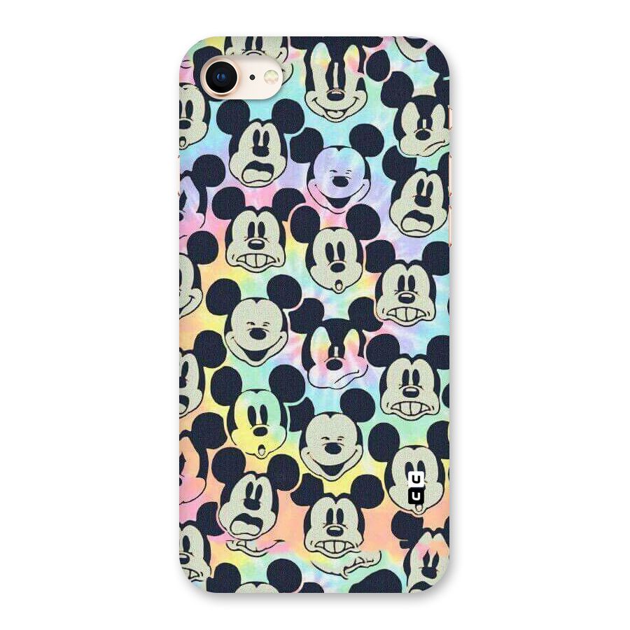 Fun Rainbow Faces Back Case for iPhone 8